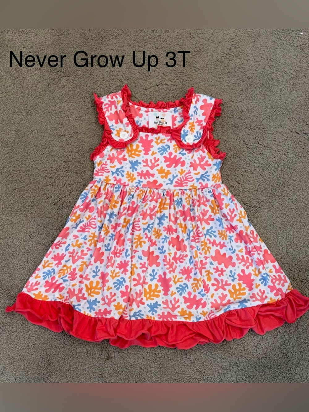 Ocean Coral Dress